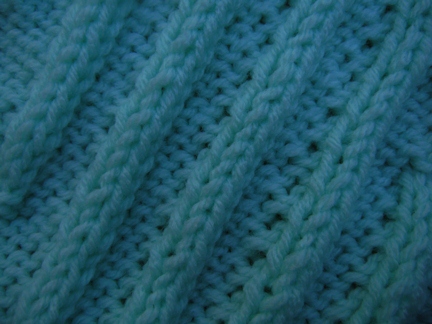 learn to knit the slanting diagonals knitting stitch